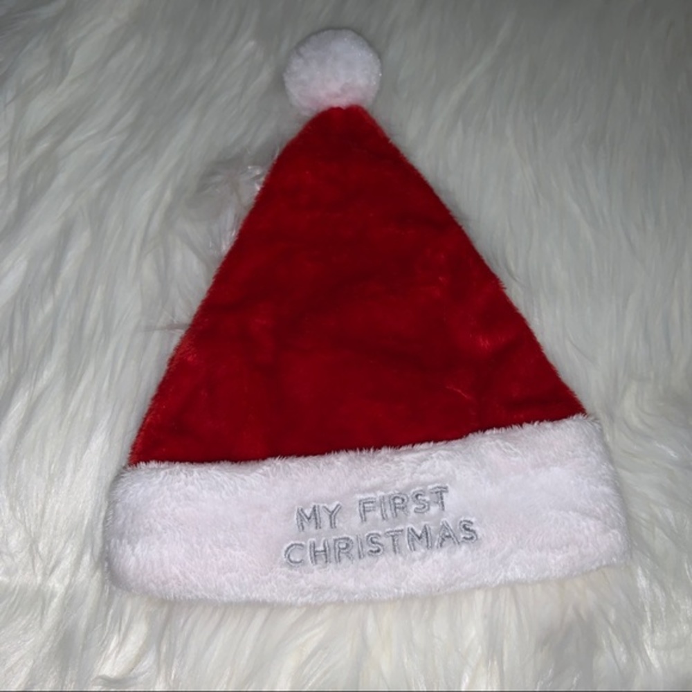 My 1st Christmas Santa hat